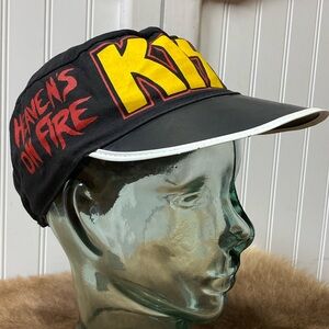 Kiss Vintage 80s 1984 Concert Tour Painters Hat